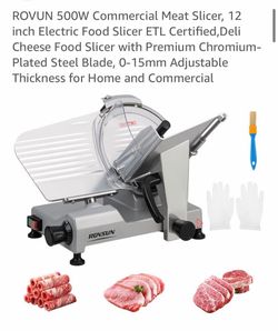 Commercial meat machine slicer Rovsun 12 inch
