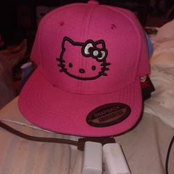 Hello Kitty Pink Snapback Hat