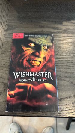 Wishmaster VHS