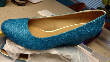 **CUSTOM** 2" glitter wedges
