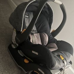 Car seat Set, Chicco, grey and black