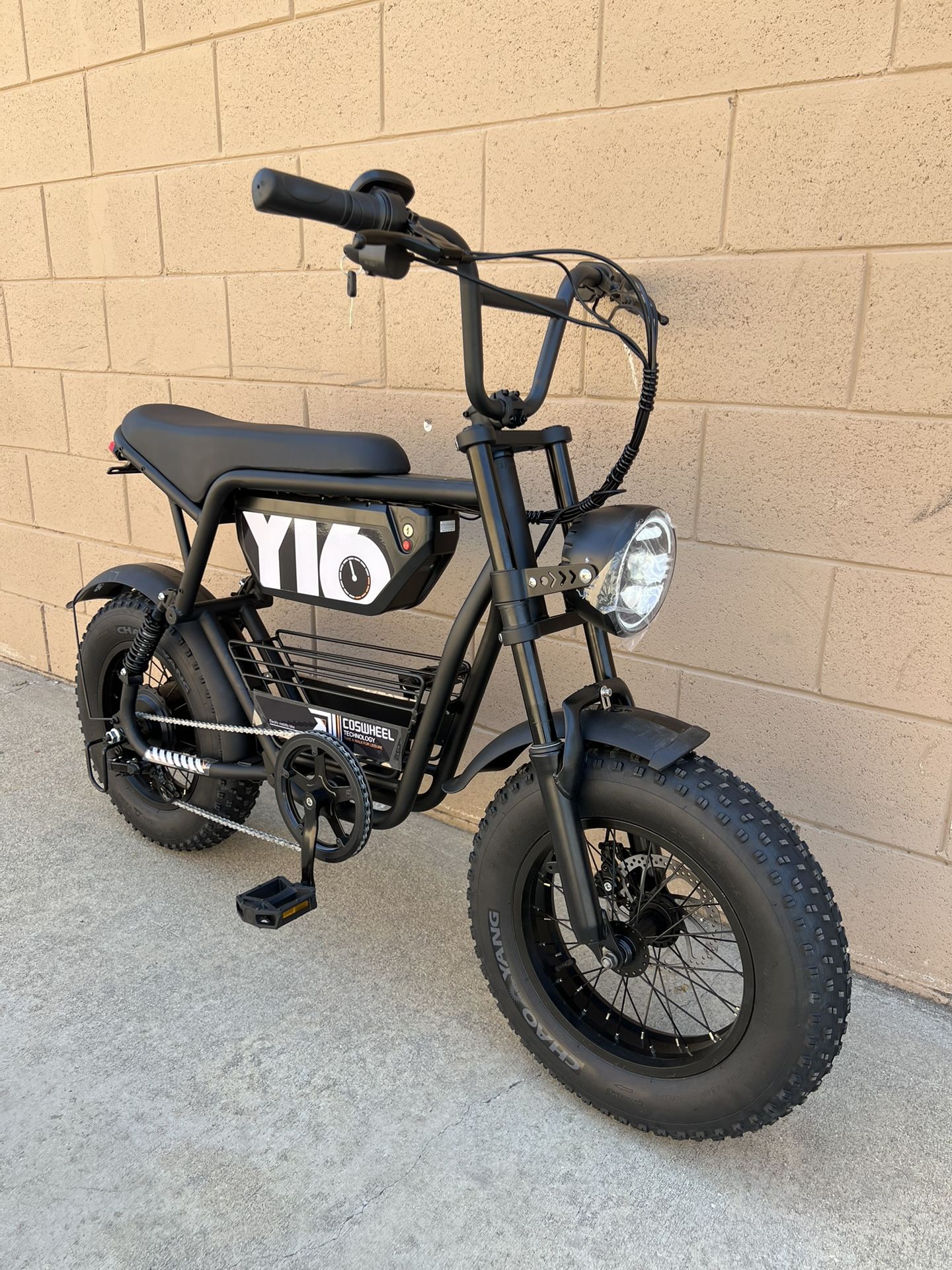 COSWHEEL Y16 1000W Peak Dual Suspension E-bike