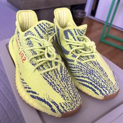adidas Yeezy Boost 350 V2 Semi Frozen Yellow Size 11 