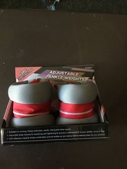 Adjustable ankle weight