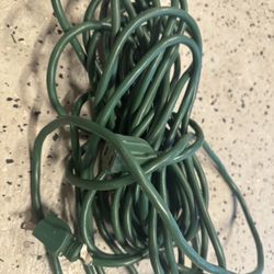 Green Extension Cord