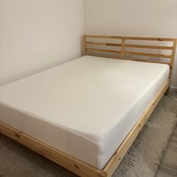 Ikea Tarva Bed Frame, Queen - PICKUP BY FRIDAY