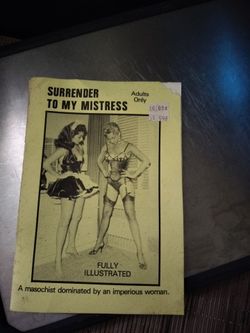 Vintage Adult Paperback – Surrender to My Mistress – Illustrated Collector Book