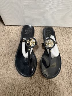 Black Jelly Tory Burch Sandals