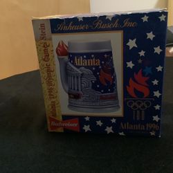 Budweiser  Atlanta Olympics Steins 