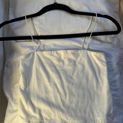 White Crop Top