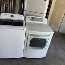 Samsung Washer And LG Gas Dryer Working 3 Month Warranty We Deliver 