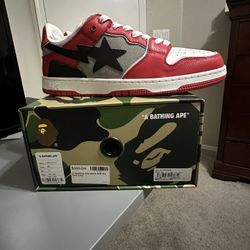 Size 12 Brand New A Bathing Ape Bape SK8 Sta