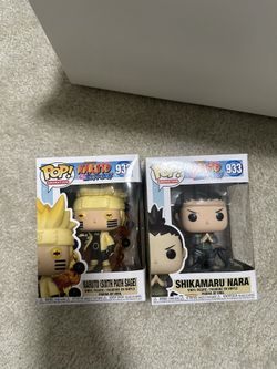 Naruto Sixth Sage Path + Shikamaru Funko Pops 
