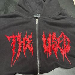 The Used Zip Up Hoodie