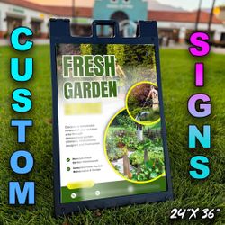 Business Yard Signs | Custom Printed Signs 24” x 36”