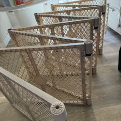 Extra Wide Baby Playpen  By Toddleroo by North States Superyard  8 Panel Freestanding Gate/Playpen 