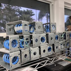 Hanging Vibration Isolators (50lb) - Lot Of 25