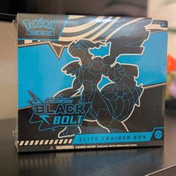 (Sealed) Pokemon Scarlet & Violet Black Bolt ETB