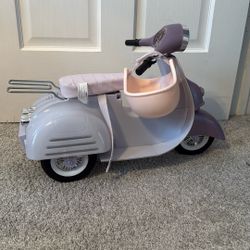 Our Generation Ride in Style Scooter Vehicle Accessory Set for 18" Dolls