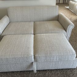 Couch/Loveseat pull out bed