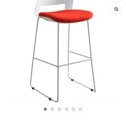 Lorell stackable Cushioned Stools