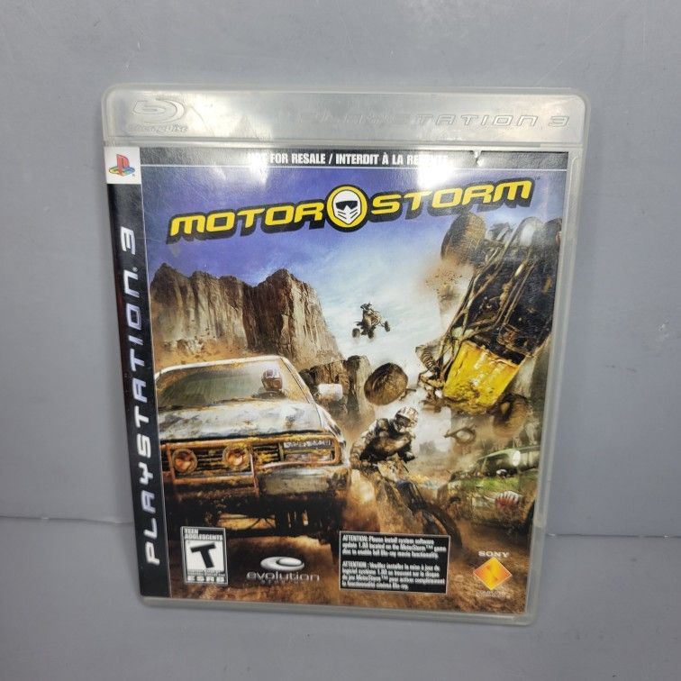 PS3 Motorstorm Complete With Manual