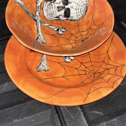 Fine China Halloween Decor