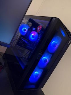 Gaming PC and Monitor