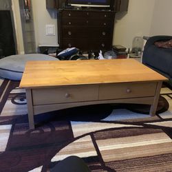 2 Drawer Coffee Table 