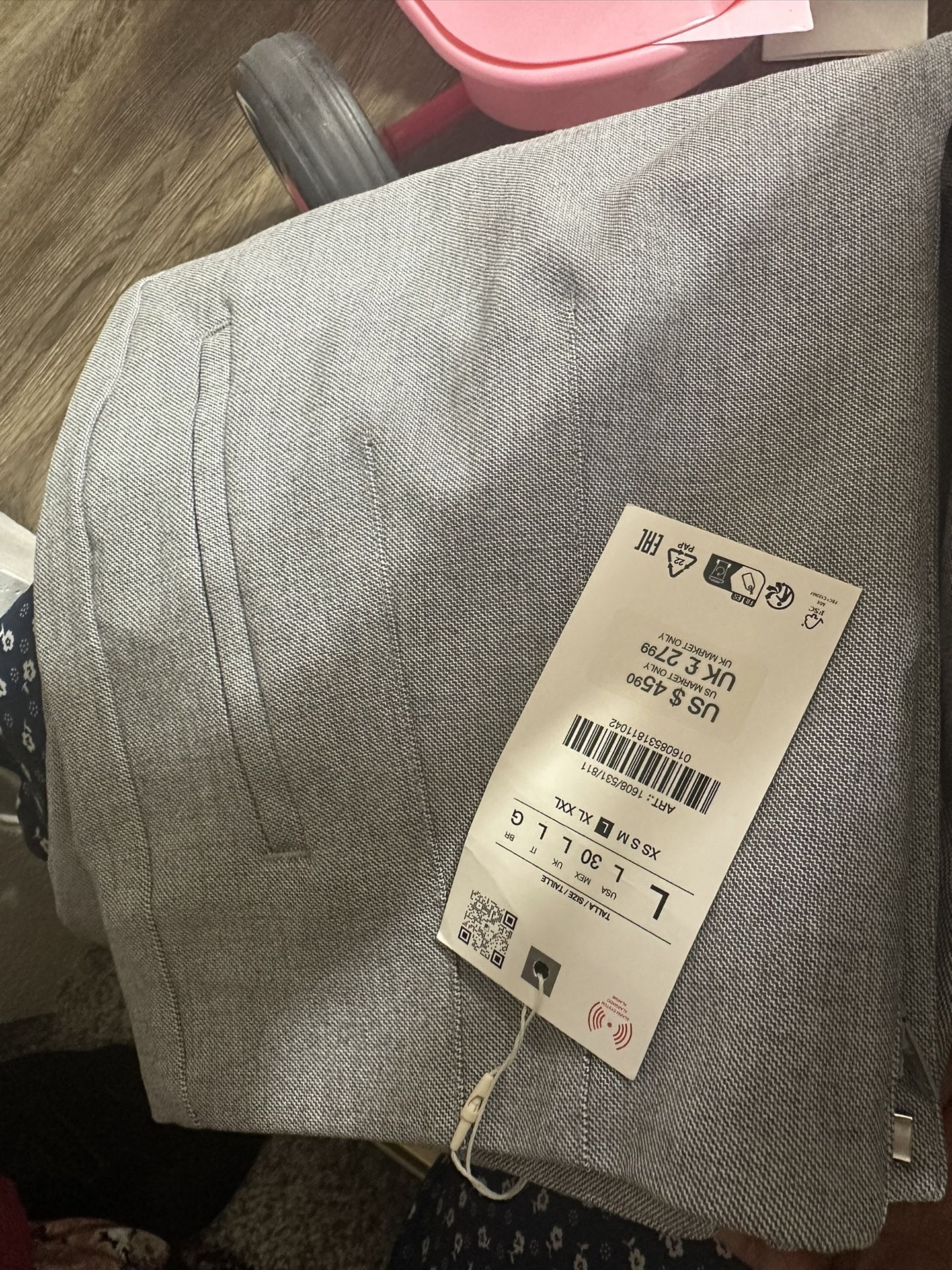 Zara Pants With A High Waisted