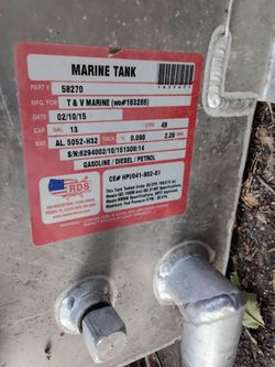 Aluminum gas tanks.