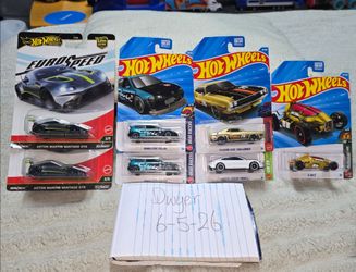 Hot Wheels cars