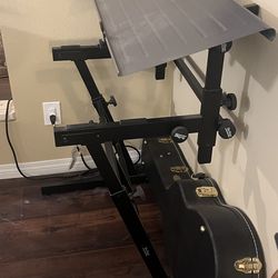 Keyboard Stand - Two Tiers - on stage