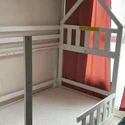Twin double bed frame