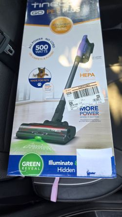 Tineco pet plus vacume