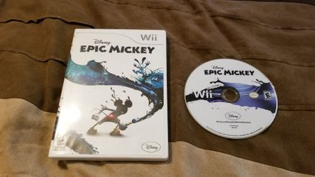 Disney's Epic Mickey (Nintendo Wii) excellent condition.