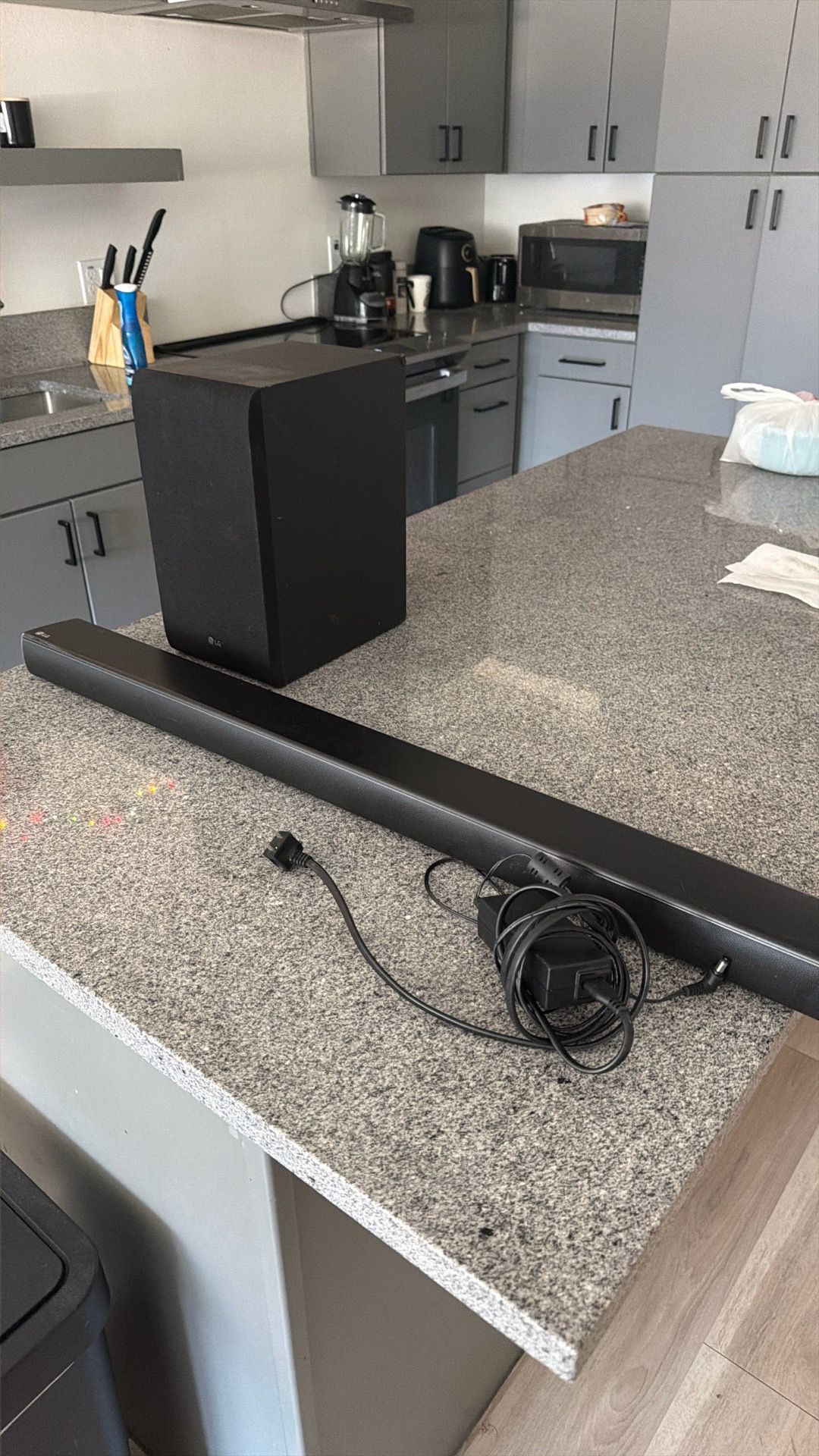 LG Sound Bar + Wireless Subwoofer โ Deep Bass, Great Sound