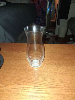 Clear Glass Vase