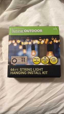 String light hanging kit