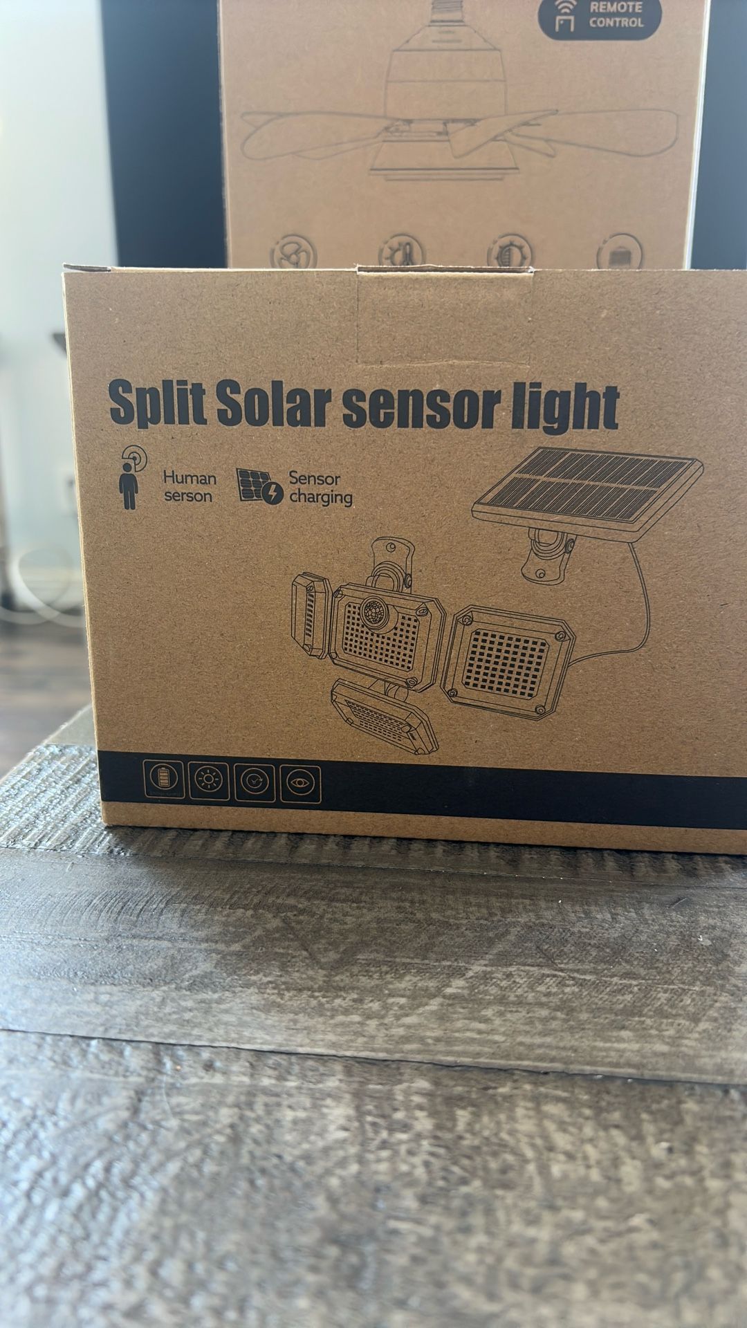 Split Solar Sensor Light