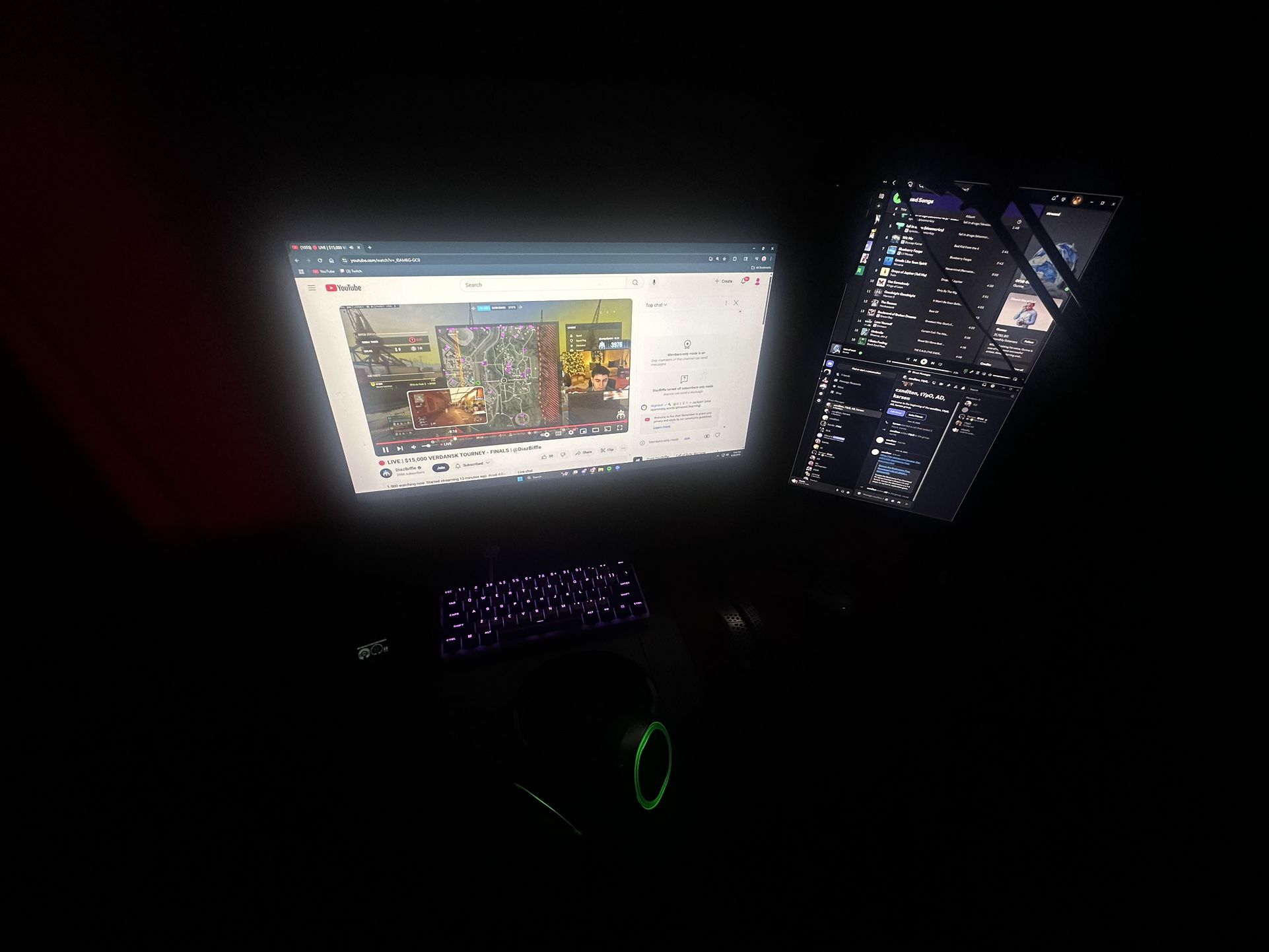 Gaming pc setup