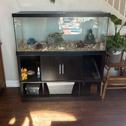 75 Gallon Fish Tank With Stand And Light 