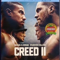 Creed 2 4K Ultra HD + BluRay Brand New