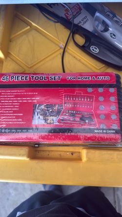 46 piece tool set