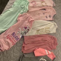 Little Girl Tops Size 4/5 T