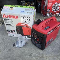 A-iPower 1500-Watt Recoil Start Gasoline Powered Ultra-Light Inverter Generator with 60cc OHV Engine