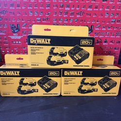 DEWALT Battery And Charger 