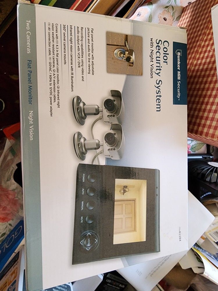 Color Security System With Night Vision