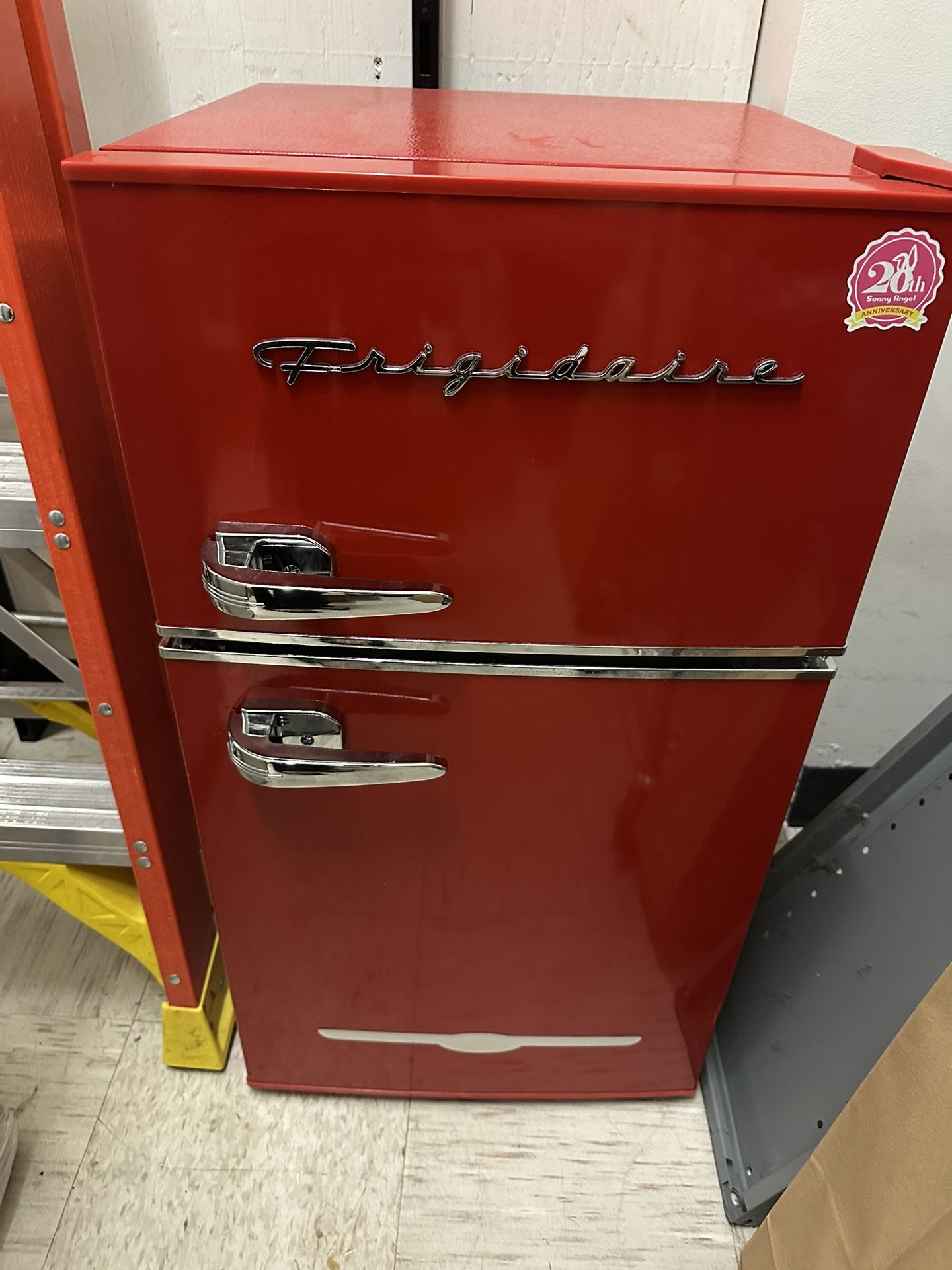 Red Mini Fridge
