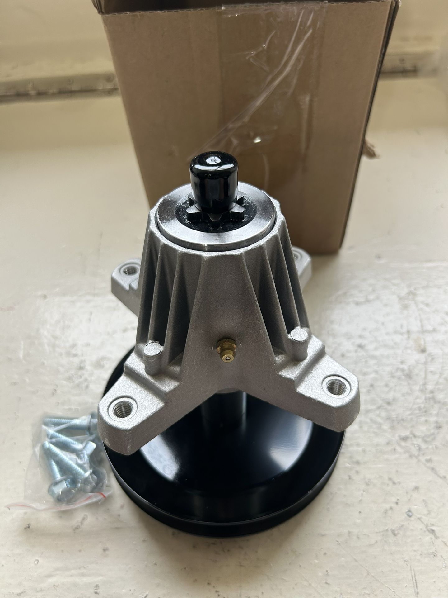 Spindle Fit for Troy Bilt Pony Mower - (contact info removed)1 Greaseable Spindle Assembly Fit for MTD Huskee Craf